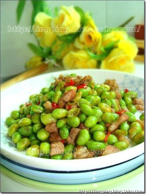 肉丁青豆 肉丁青豆