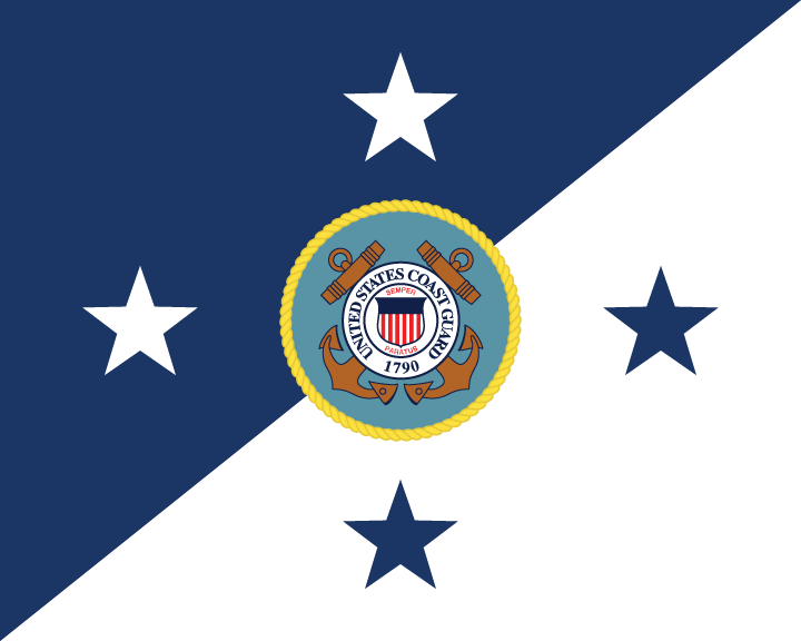 美國海岸警衛隊司令旗