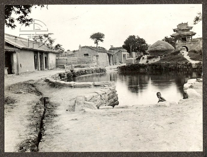 古羅泊池（美國人邁耶攝於1914年7月24日）