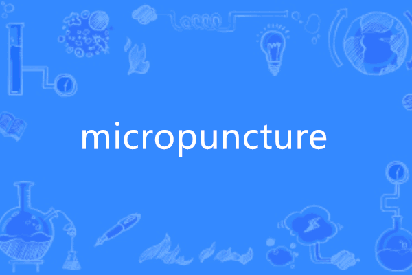 micropuncture micropuncture