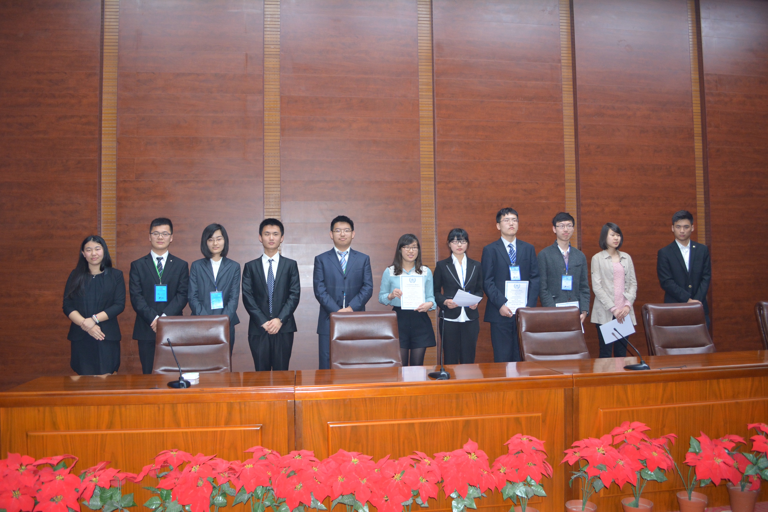 王浩然參加第五屆山東大學全國模擬聯合國大會活動