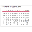 昆明公交124路 昆明公交124路