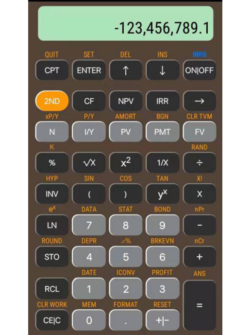 BA Plus Financial Calculator BA Plus Financial Calculator