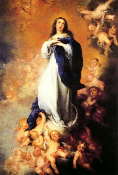 《聖母瑪麗亞的懷胎》牟里羅
