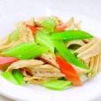 芹菜炒腐竹 芹菜炒腐竹
