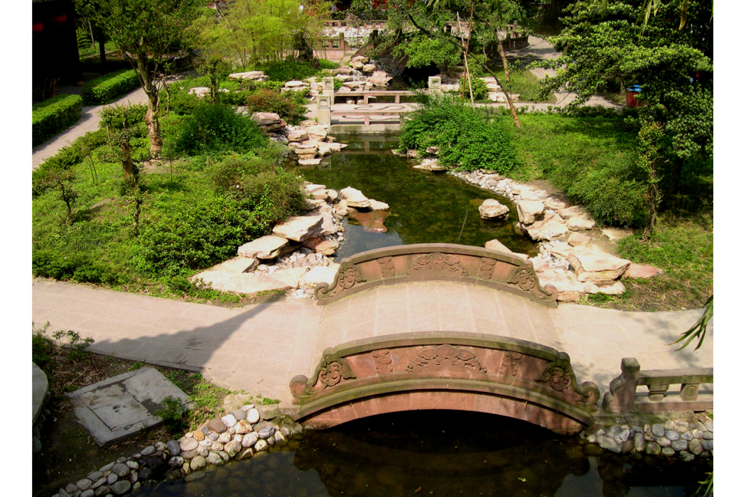 流杯池(成都望江樓公園內景點) 流杯池(成都望江樓公園內景點)