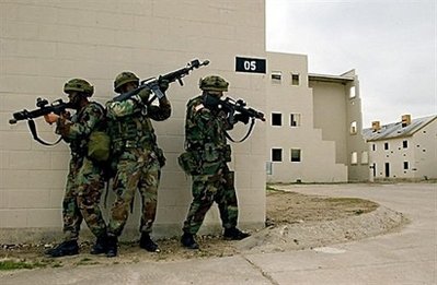 美國軍事基地胡德堡駐地士兵訓練