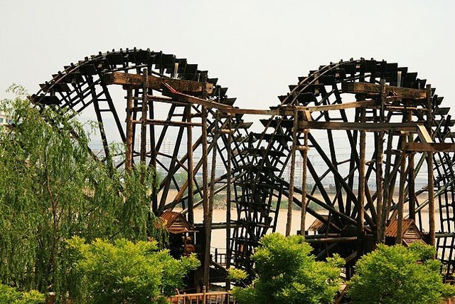河灣水車 河灣水車