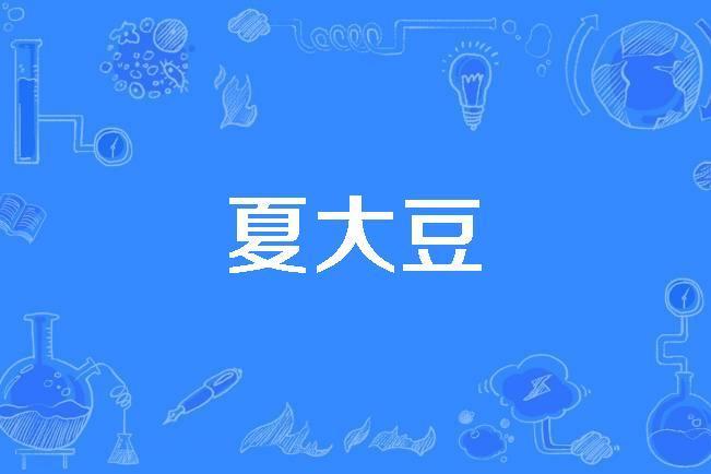 夏大豆 夏大豆