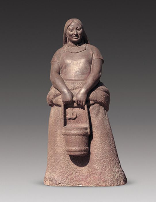 女牧工