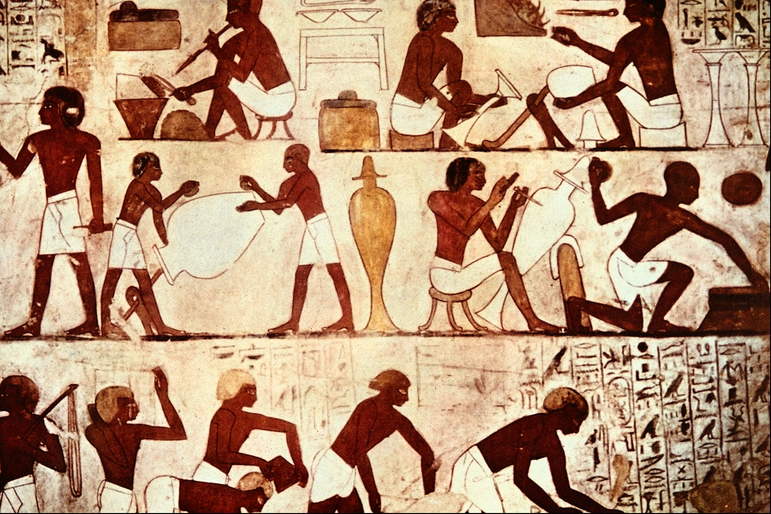 古埃及人的勞作