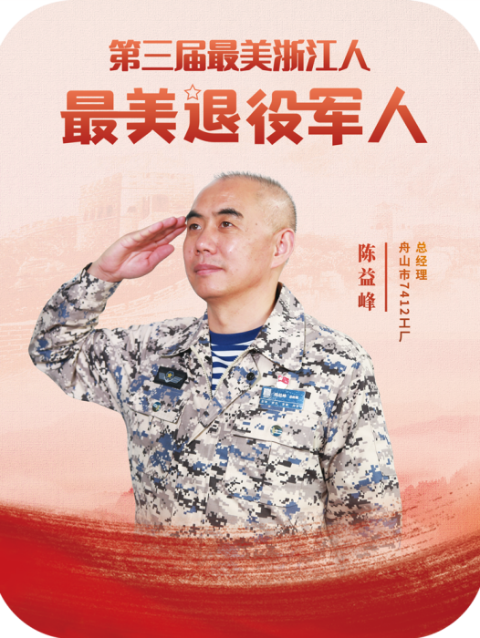 陳益峰(舟山市7412工廠總經理) 陳益峰(舟山市7412工廠總經理)