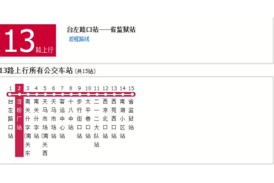 武威公交13路 武威公交13路