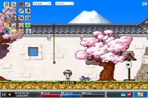 楓之谷單機版遊戲畫面