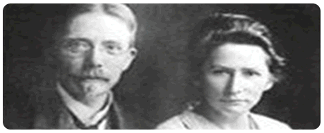 August Krogh及妻子Marie Krogh
