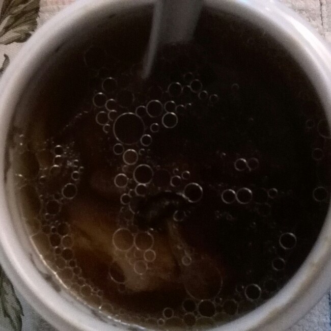 茶樹菇扇骨湯