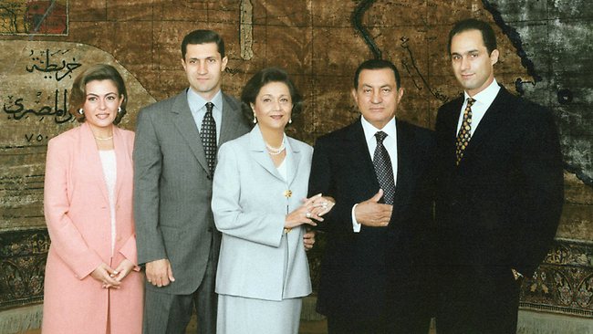 曾經權傾一時的穆巴拉克家族