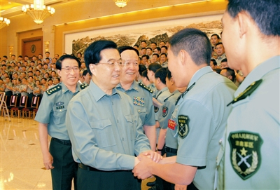 2009年10月 受到胡錦濤總書記接見