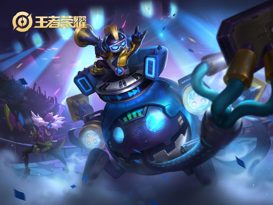 華麗搖滾(騰訊手遊《王者榮耀》中太乙真人皮膚) 華麗搖滾(騰訊手遊《王者榮耀》中太乙真人皮膚)