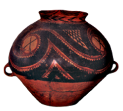 新石器時代彩陶罐