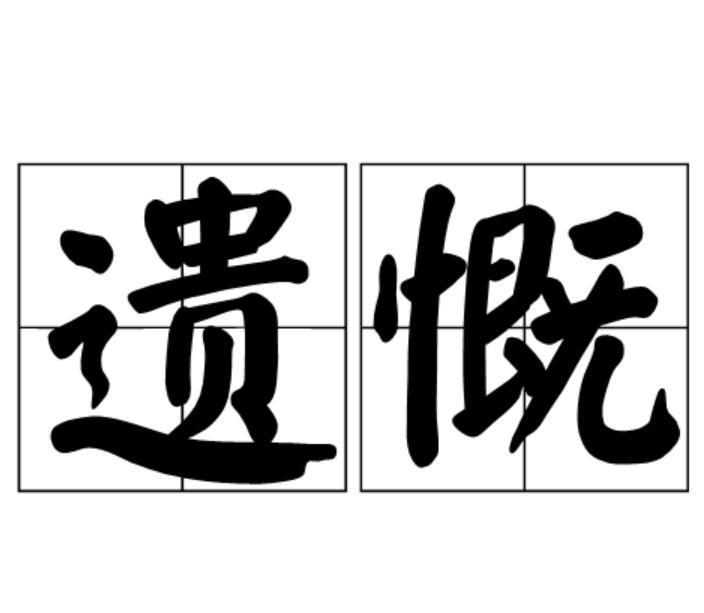 遺慨 遺慨