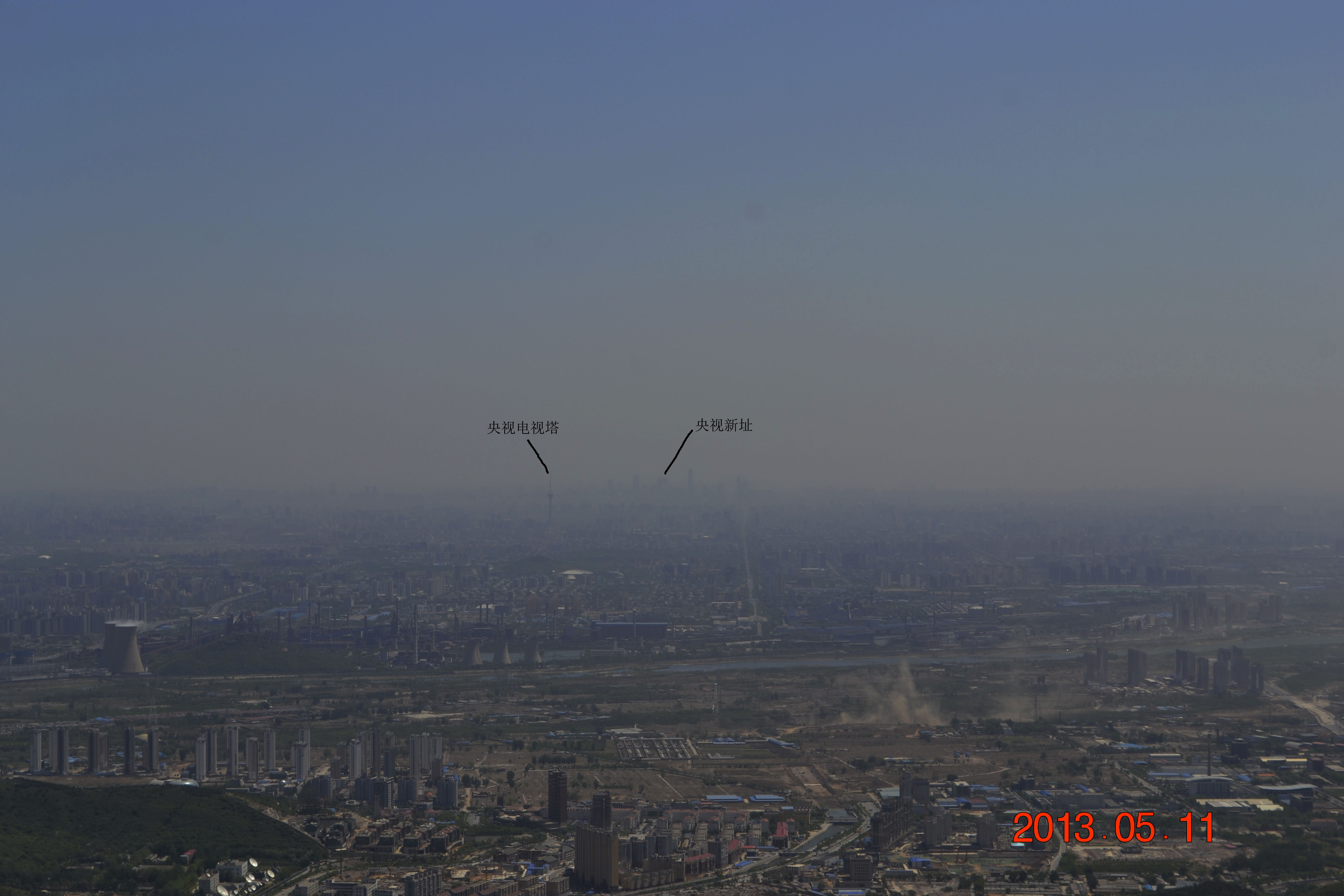 定都閣俯瞰北京城