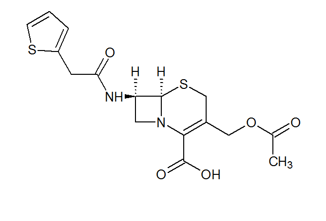 噻孢黴素(頭孢噻吩)