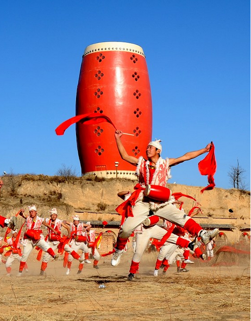 安塞腰鼓(傳統民俗舞蹈)