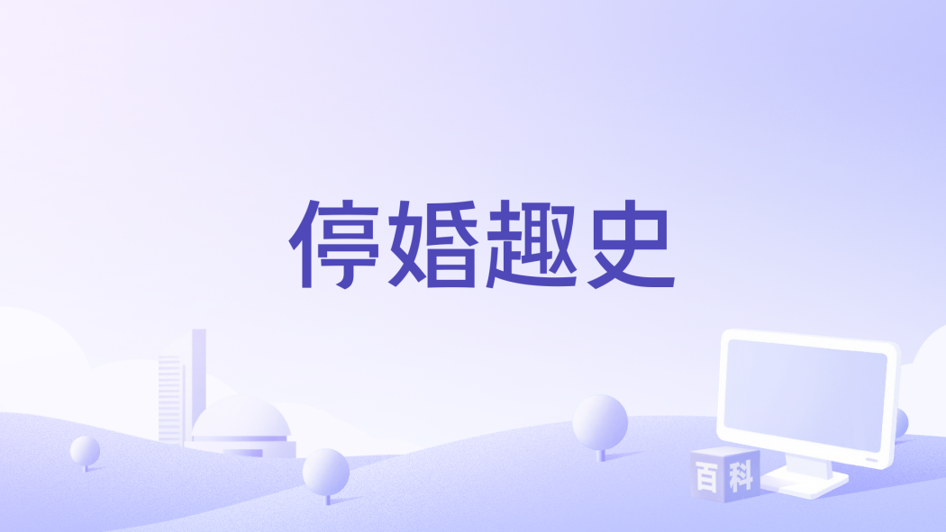 停婚趣史 停婚趣史