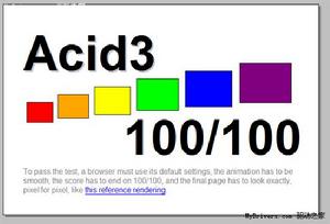 Acid3標準結果