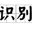 識別 識別
