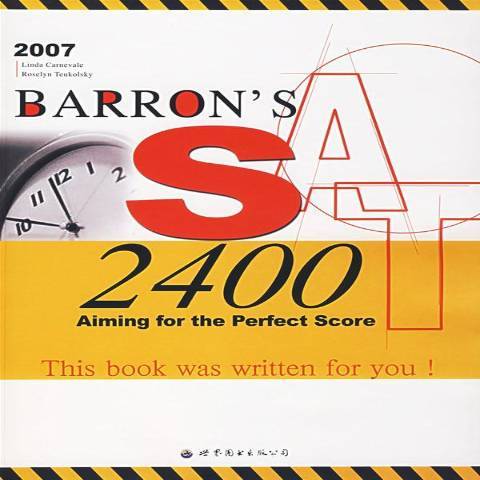BARRON\x27S SAT2400 BARRON\x27S SAT2400