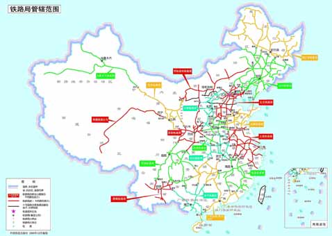 中國鐵路圖