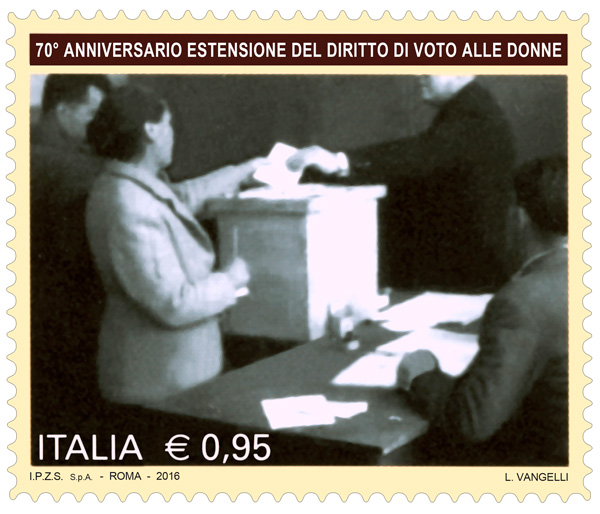 紀念義大利婦女獲得選舉權70周年