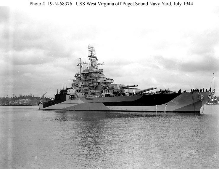 西維吉尼亞號戰列艦