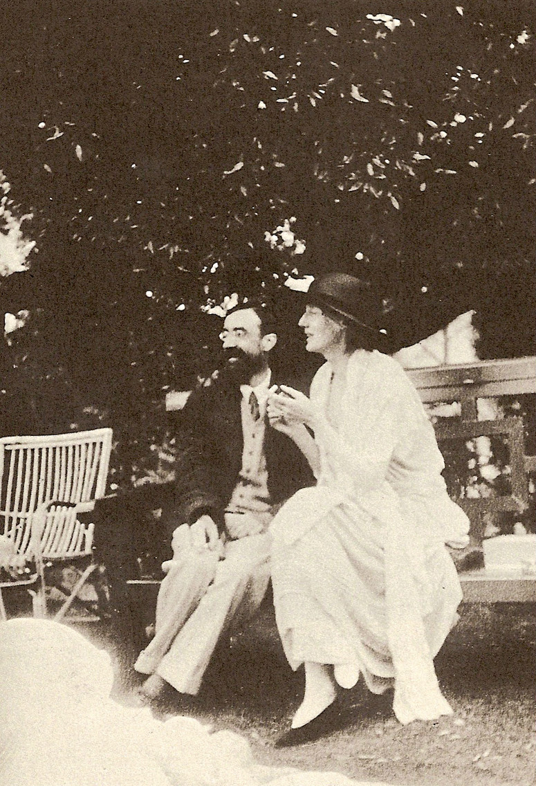 伍爾芙和里頓·斯特拉奇，1923年