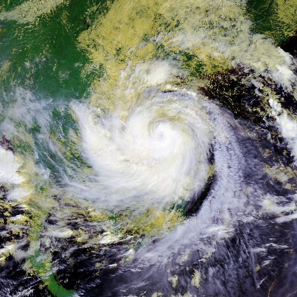2007年颱風“利奇馬”衛星雲圖
