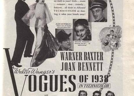 Vogues of 1938 Vogues of 1938