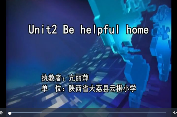 unit 2 Be helpful at home