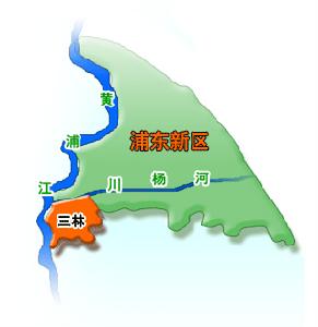 三林鎮區劃圖