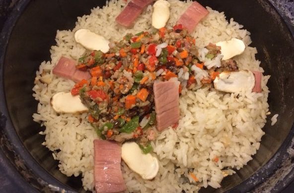 野生菌燜飯 野生菌燜飯