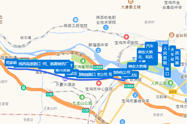 寶雞公交4路 寶雞公交4路