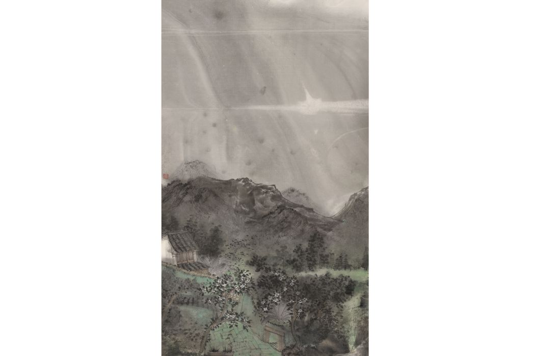 大雨(任賽水墨作品) 大雨(任賽水墨作品)