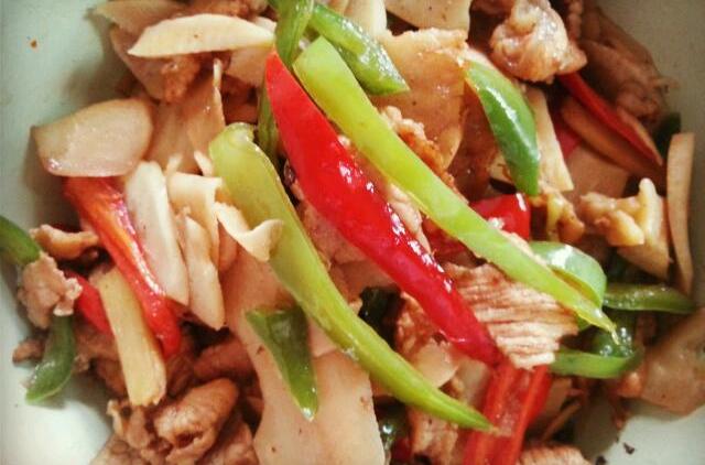 春筍炒肉片 春筍炒肉片