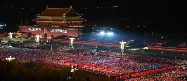 2019年10月1日，慶祝中華人民共和國成立70周年聯歡活動在京舉行