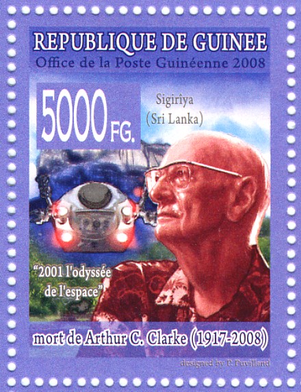 亞瑟·克拉克紀念郵票