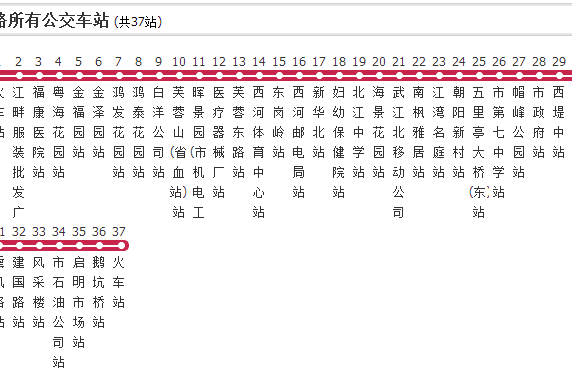 韶關公交12路 韶關公交12路