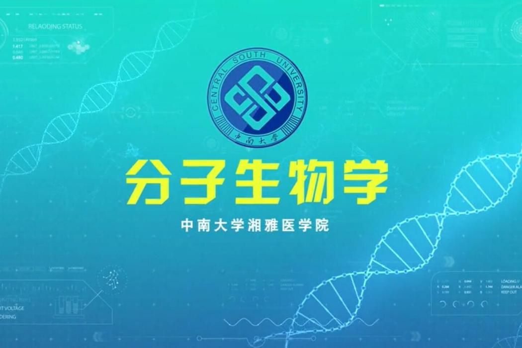 分子生物學(中南大學建設的慕課) 分子生物學(中南大學建設的慕課)