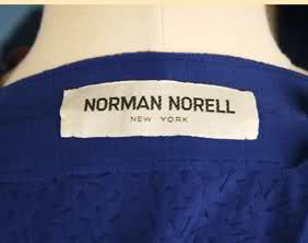 NORMAN NORELL標籤