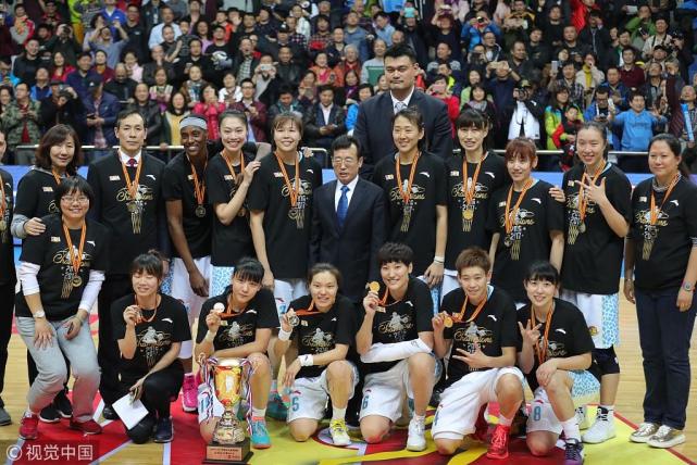 上賽季WCBA冠軍北京女籃